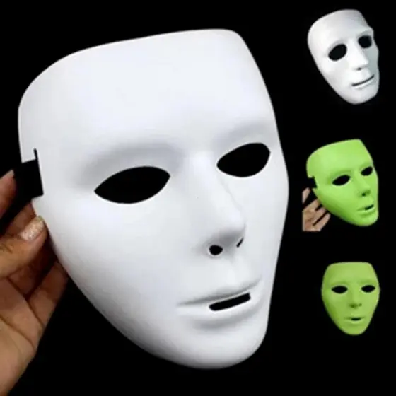 [lovego] Halloween Cool PVC Kamen Rider Ghost Dance Hip Hop Máscara Branca Luzes Noturnas BR