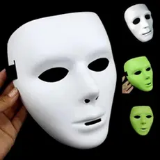 [lovego] Halloween Cool PVC Kamen Rider Ghost Dance Hip Hop Máscara Branca Luzes Noturnas BR