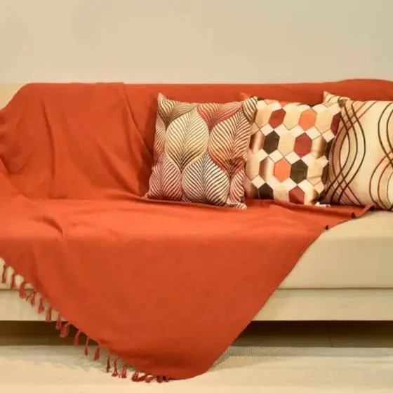 Manta Para Sofá Cama Grande 210 x 120 cm Tipo Capa De Sofá
