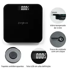 Zhiya Digital Weight Scale, capacity up to 180kg, with high quality tempered glass