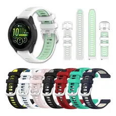 Pulseira Para Garmin Forerunner 745 22mm Colorida Silicone