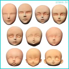 Nim Bonecas Cabeça Rosto Molde Silicone Do Bebê Moldes Chá Fondant Bolo Argila Resina Chocolate Mo