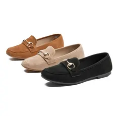 Meijile Sapatos Casuais Femininos para Trabalho e Ocasiões Formais em Vários Cores e Estilos218