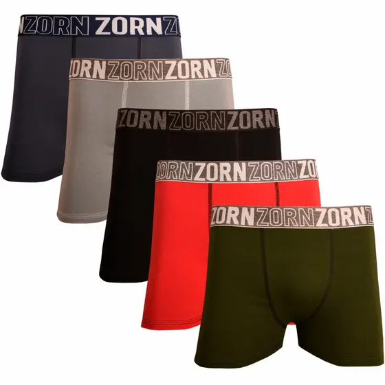 Kit 05 Cuecas Box Boxer Masculino de Algodão Cotton