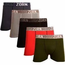 Kit 05 Cuecas Box Boxer Masculino de Algodão Cotton