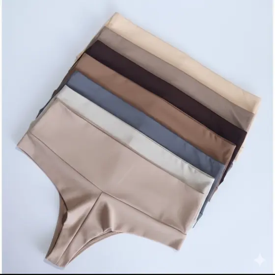 Kit Calcinhas Modeladora Cos Alto Duplo Fio Duplo não marca, não machuca, conforto para seu dia a dia