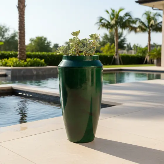 Vaso para Planta - Vaso Decorativo para Sala, Jardim, e Varanda - Vasos de Polietileno P e M