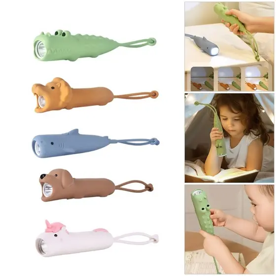 LI * Lanterna Silicone Formato Luz Noturna Externa Lâmpada Acampamento Para E Escola