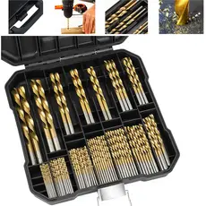 Jogo Kit De 99 Brocas Aço Rápido 1.5mm a 10mm