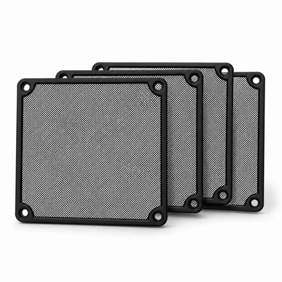 Filtro Fan Cooler PC 80mm 92mm 120mm 140mm Anti Poeira | Kit Proteção Ventoinha Gabinete - kit com 4