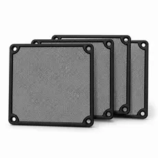 Filtro Fan Cooler PC 80mm 92mm 120mm 140mm Anti Poeira | Kit Proteção Ventoinha Gabinete - kit com 4