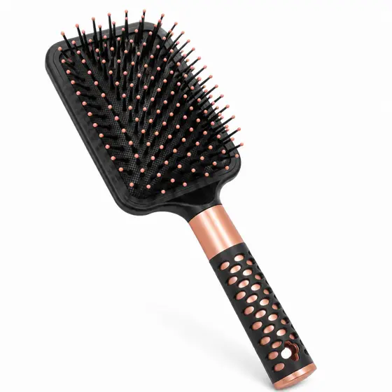 Escova de Cabelo Linha Premium Profissional Anti Frizz Cerdas Flexíveis