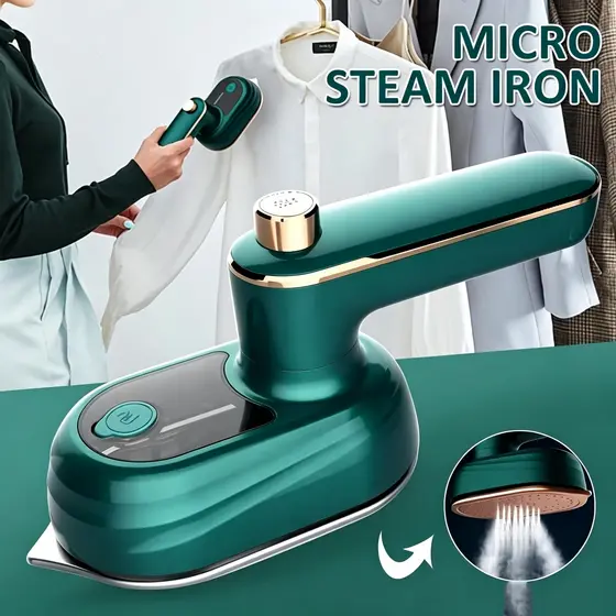 Mini ferro elétrico portátil, ideal para casa, viagens e viagens de negócios