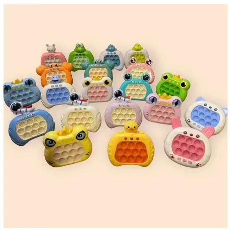 kit 10 Brinquedo Anti-Stress Pop It Eletronico Brinquedo Bolhas De Empurrar Rápido Para Crianças e Adultos