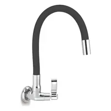 Torneira Cozinha Com Tubo Flexível Preto Bical Alta Luxo