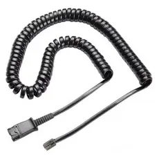 CABO QD Espiral  U10P-S  P/N 38099-01 PLANTRONICS