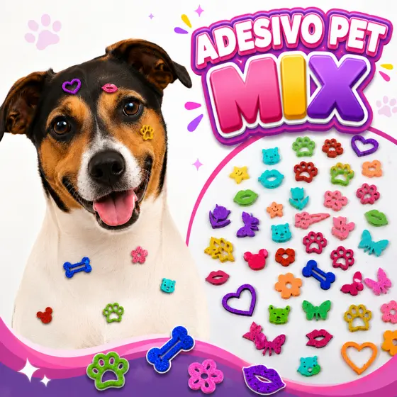 Adesivos PET EVA glitter para Pet Lacinhos adesivo ADESIVO PET MACHO E FEMEA ATACADO
