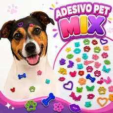 Adesivos PET EVA glitter para Pet Lacinhos adesivo ADESIVO PET MACHO E FEMEA ATACADO