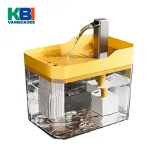 Kit Fonte Para Gatos Automática Bebedouro Purificador de Água Bivolt Com Filtro Com Bombinha