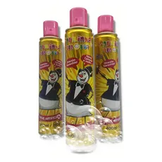 Espuminha De Carnaval Kit 3 Spray De Neve Espuma Artificial Alegria