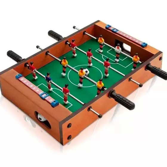 Mini Pebolim Futebol De Mesa Totó Modelo Infantil Com Placar