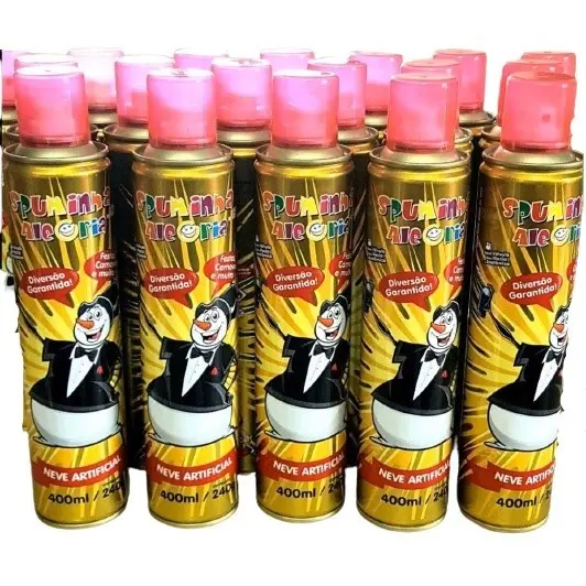 Espuma De Carnaval Neve Artificial Da Alegria 400 Ml | Envio Imediato