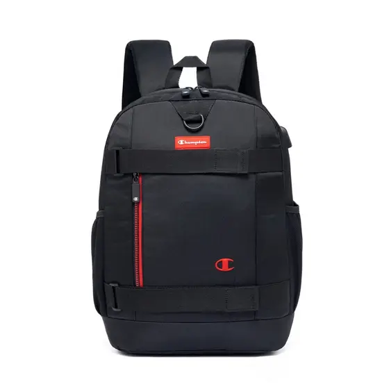 Champion Mochila 23L Notebook Poliéster Resistente USB para Faculdade Trabalho Viagem