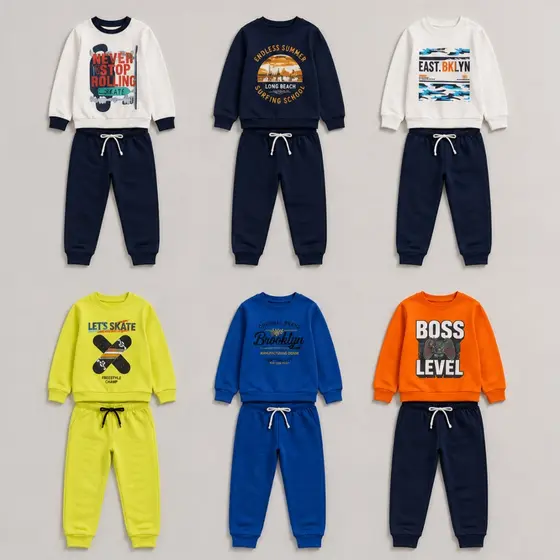 Kit 3 Conjuntos Moletom Infantil Menino Inverno Com Ou Sem Capuz 6 Peças 1 ao 14 Anos Roupa Infantil Masculina