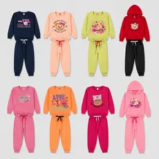 8 Peças Moletom Infantil Menina Inverno Com Ou Sem Capuz 1 ao 14 Anos Roupa Infantil Feminina