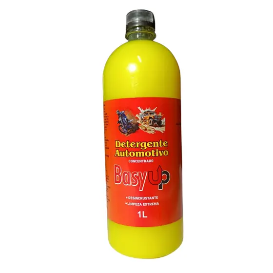 Detergente Automotivo Basy 1 Litro Snow Foam Desengraxa Alto Poder de Limpeza Nao Mancha Basy Up