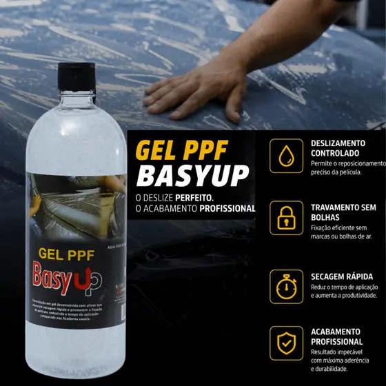 PPF Gel para aplicação de películas automotivas 1Litro BasyUp