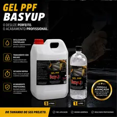 Gel Profissional Automotivo  PPF Anti Bolha Peliculas BasyUp 1L ou 5L