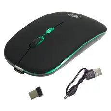 Mouse sem Fio Recarregável Mega M185 com Led DPI Ajustável