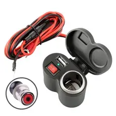 Carregador De Celular Usb Turbo Para Motos LM COMERCIAL