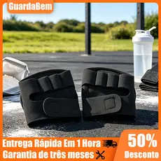 Luva Academia Meia Luva Neoprene Antiderrapante Unissex Premiun Proteção e Conforto Pegada Meia luva
