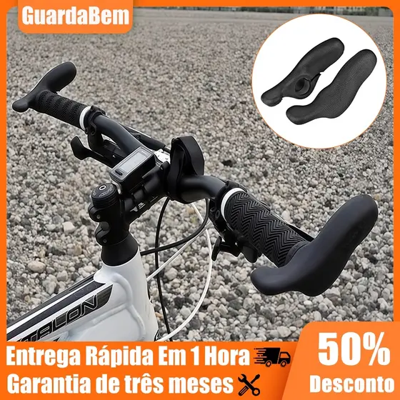 Bar Ends Para Manopla Bicicleta Ergonômico Emborrachado Absolute Mtb Barend Bar End Bike