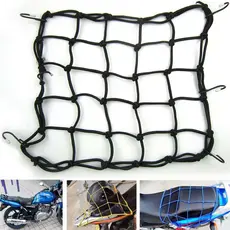Rede Elástica Moto Bike Redinha Carga Aranha Capacete Estica Reforçada Com ou Sem extensor