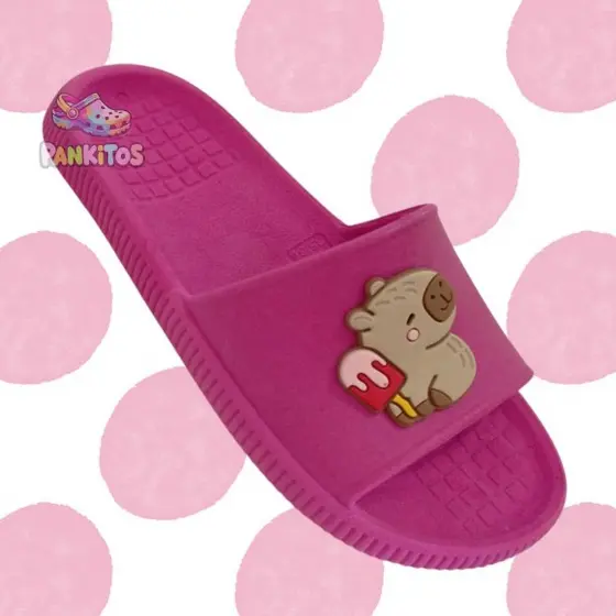 CHINELO FEMININO CAPIVARA MODINHA VERAO SANDALIA CONFORTO LEVE DIA DIA MAXX