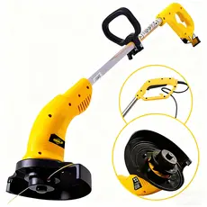 Aparador de grama eletrico 1.600W cabo bipartido 110V/220V - 2 Saídas de Fio de Nylon aparador de jardim