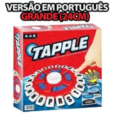 [Versão Em Portuguesa] Jogo De Alfabeto Louco Infantil Usopoly Tapple Word Board Game Pacote Rápido