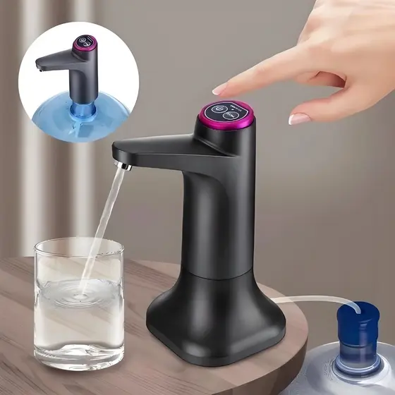 Bomba De Água Elétrica Para Galão De 20 Litros 10 Litros 5 Litros 110V 220V Recarregável Universal