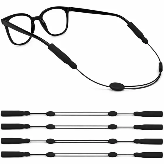 Cordão Para Óculos Esportivo Ajustável Retrátil Cordão Segura Óculos Cordinha Trava Oculos