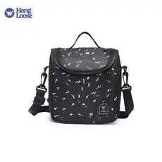 Hang Loose mochilas Lancheira Térmica Marmita Bolsa Media Tiracolo Transversal Academia Treino