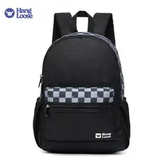 Hang Loose mochila masculina reforçada mochila grande Mochila Masculina  Faculdade Reforçada Preta
