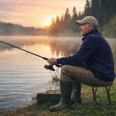 Banqueta Dobrável para Camping, Pesca e Praia | Compacta, Resistente e Portátil Suporta Até 150kg
