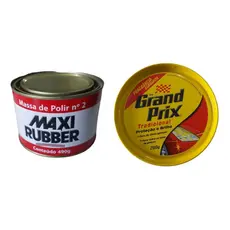 Kit Polimento Automotivo Massa Polir + Cera Polidora Carro Uso Profissional