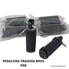 PEDALEIRA TRASEIRA ESQUERDA DIREITA HONDA NXR BROS 125 150 160 XRE190