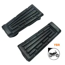 Par Borracha Estribo Pedaleira Dianteira Ybr 125 Até 2001 furo menor