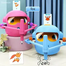 Crianças Interativo Educacional Desenho Robô Pintura Automática Aprender A Desenhar Máquina De Treinamento De Arte Intel