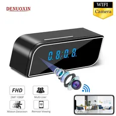 WIFI Relógio Secreto Câmera IP Controle Wi-Fi Escondido IR Noite Sem Fio micro Gravador Filmadora Vídeo Mini DV DVR Cam